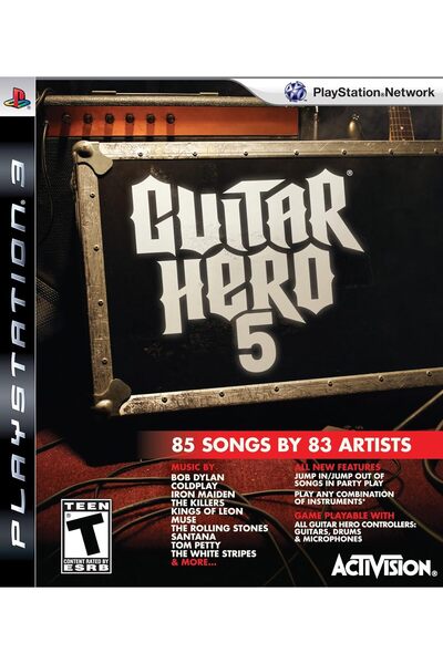 Genel Markalar Guitar Hero 5 Ps3 Oyun