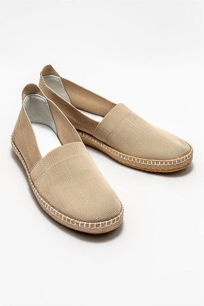 Elle Shoes Beige Porozo Men's Shoes