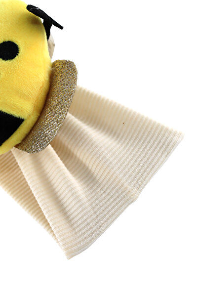 KEEBA Ελαστική μπαντάνα με απαλό τριχωτό μέλισσα. Κοριτσάκι Minnoş Bee.