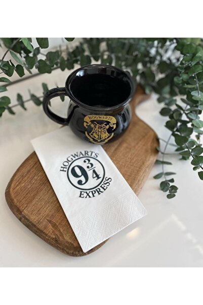 busrasdesign هاري بلاك 9/3/4 مناديل العرض 16 قطعة