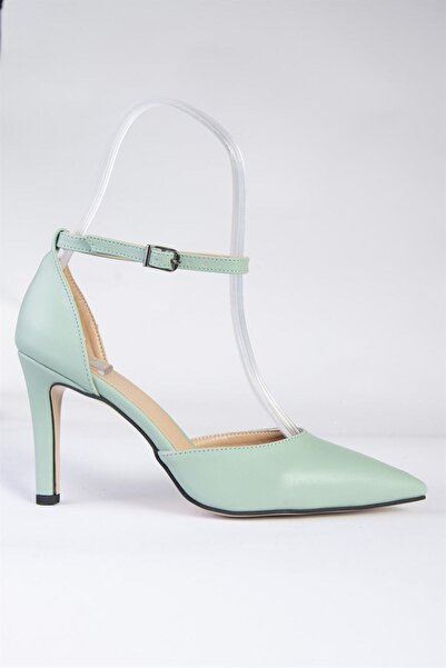 Fox Shoes Dámské zelené boty na podpatku K404010709