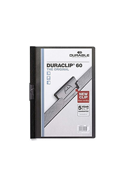 Dağtaş Kırtasiye Durable 2209 Duraclip 60 25 Page Capacity Compress File Black Color