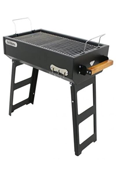 Grillmate GM60KA Asansörlü Döküm Izgaralı Katlanır Barbekü Mangal