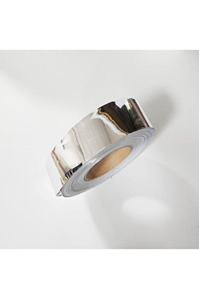 Temiz Pazar Krom Nikelaj Bant Yapışkanlı Araç Çıta Direk Kaplama Folyosu 5 cm...