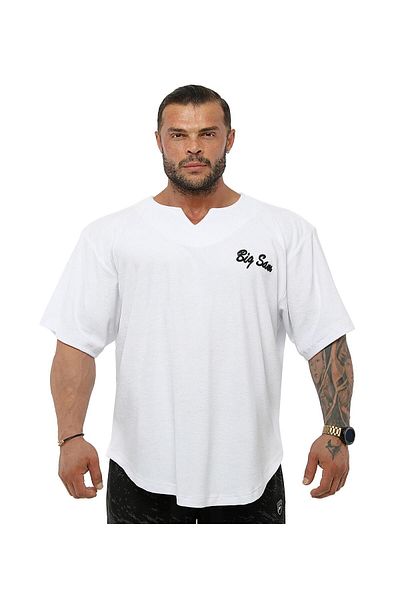Big Sam Oversize Terry Cloth Rag Top Training T-shirt BGSM 3342