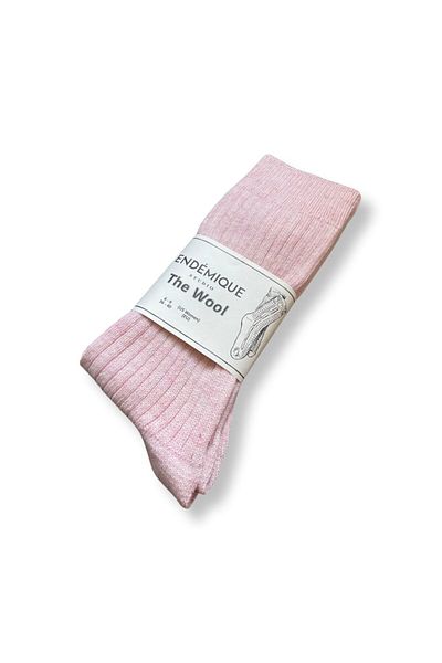 Endemique Studio Endémique Studio The Wool Vl Blush - جوارب نسائية