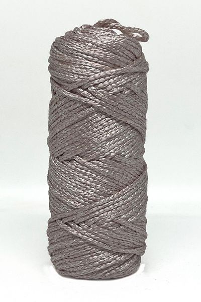 Bolanzoo Polyester Macrame Thread 2 Pieces 100gr Light Pink 3mm Knitting Thread