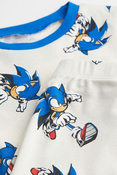 SeaBubbles Sonic Kids Pajama Set