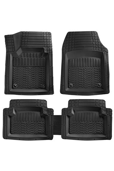 TEAMCAR Mitsubishi Eclipse Cross 2020 Model Compatible 3D Luggage Pool + Maximum Black Mat with 3D Pool