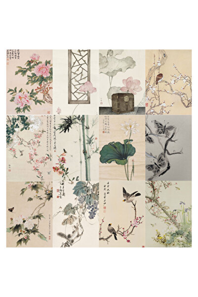 Ororabutik Σετ αφίσας Ανώμαλο στην Ιαπωνία και την Κίνα - 12 Τεμάχια, Κοπή Α5