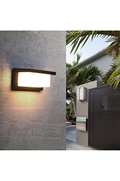 ECONA GÜNIŞIĞI DIŞ MEKAN DEKORATİF LED DUVAR APLİĞİ 18w 3200 k