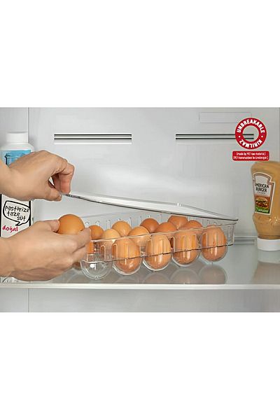 AHİR TİCARET Unbreakable Model Egg Storage Container