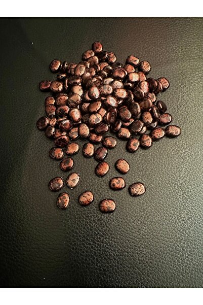 e tuhafiye 50 GRAM Mărgele de piatră maro (1 CM)