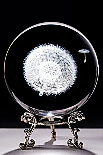 moryconcept 3D oyma kristal top Paperweight standı ile şifa meditasyon cam kü...