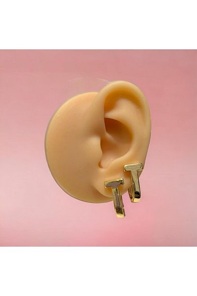 sirius jewelry T Model Steel Earrings