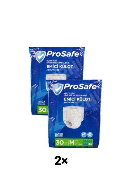 PROSAFE Absorbent Panty Diaper Size m 2 Pieces 60 Sheets