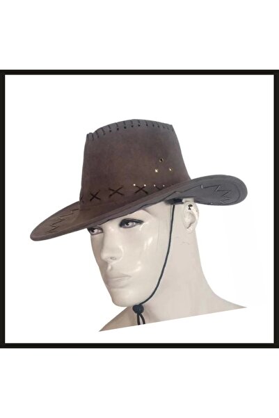 Uygunayakala Uyguna-Yakala Gri Hg 200 Kovboy Şapka-APK.127