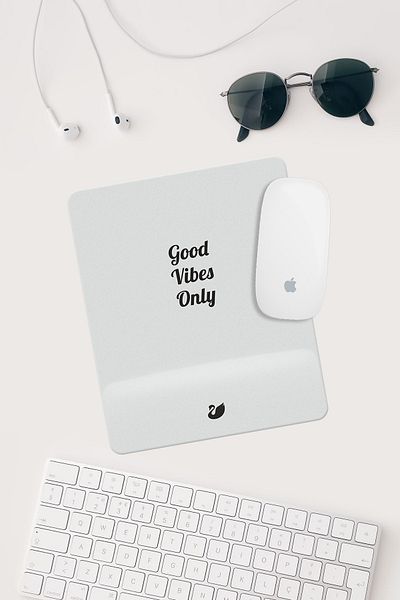 Mincanas Rectangular Mouse Pad with Wrist Support