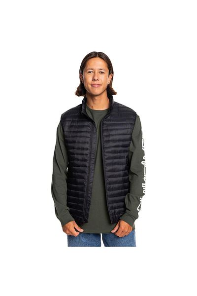 Quiksilver Scaly Sleeveless Men's Beanie Eqyjk04009-qk.600 Black-s