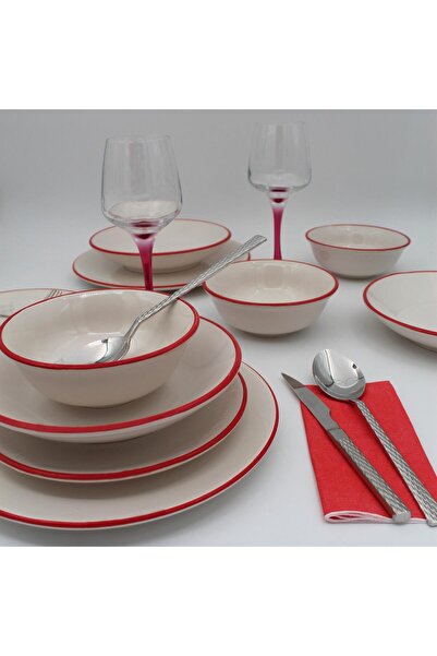 Arna Porselen Carmen 8 Parça 2 Kişilik Yemek Takımı