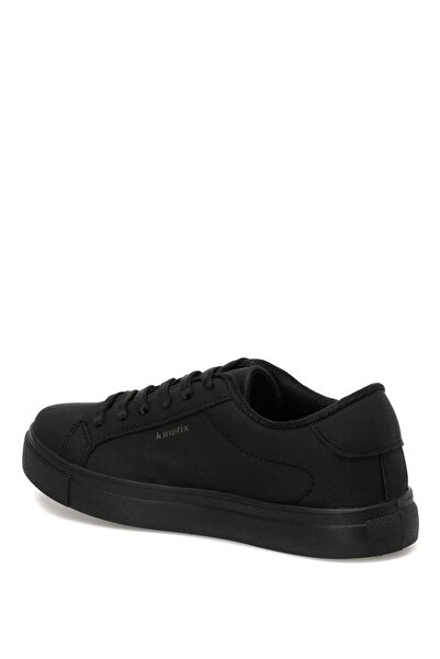 Kinetix Poro Anatomical Thermoplastic Non-Slip Sole Lace-Up Sports Shoes Black