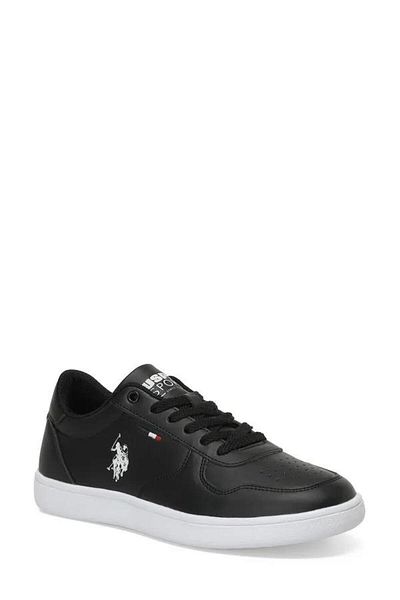 U.S. Polo Assn. Thunder Anatomical Sole Lace-Up Sports Shoes Black