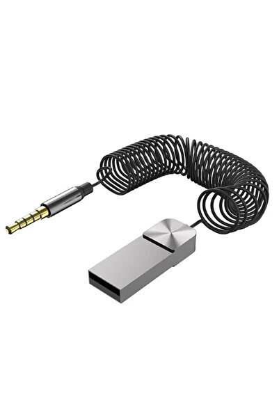 Coverzone Bluetooth Adaptör Araba ve Araç USB ve 3.5mm AUX Giriş Bluetooth 5....