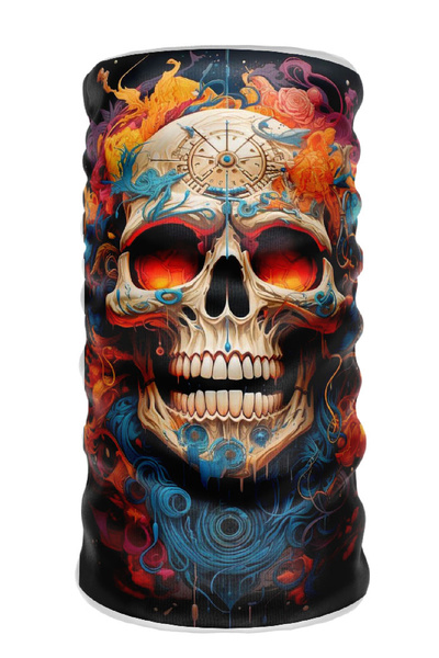 Bebo Store Extreme Spor Motorsiklet ve Bisiklet Kullananlara Özel Desenli Buf...