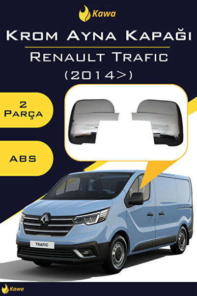 Kawa Renault Trafic (2014>) Krom Ayna Kapağı Abs (SİNYALSİZ)