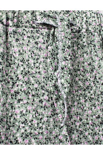 Kidiba Girl's Seasonal Helen Patterned Waist Belt 9-12 Years Old Shalwar