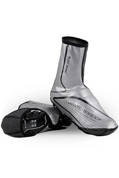 Bike And Art Forte Gt Waterproof Cycling Shoe Cover Full Reflective