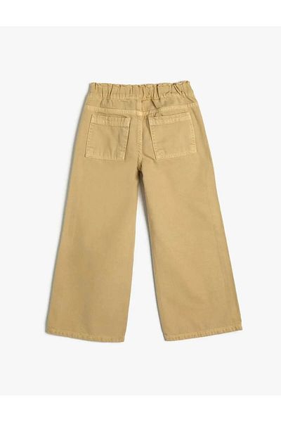Koton Jeanshose für Mädchen, Beige, 4wkg40007ad