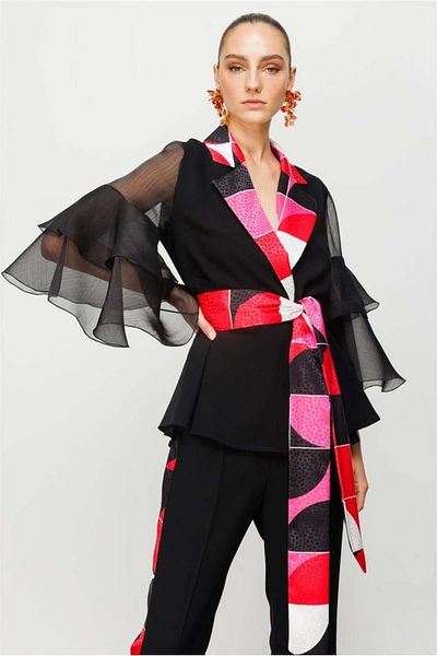 Nefeli Flywheel Arm Spanish Leg Organza Set