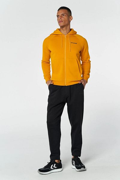 hummel Ανδρικό φούτερ κίτρινο 921739 -5134 Hmlwesley Zip Hoodie