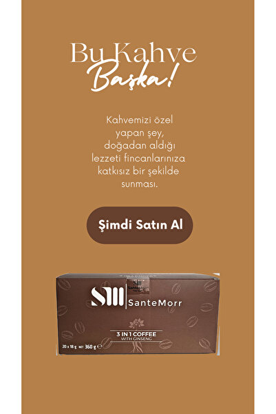 Santemorr 3in1 Kahve