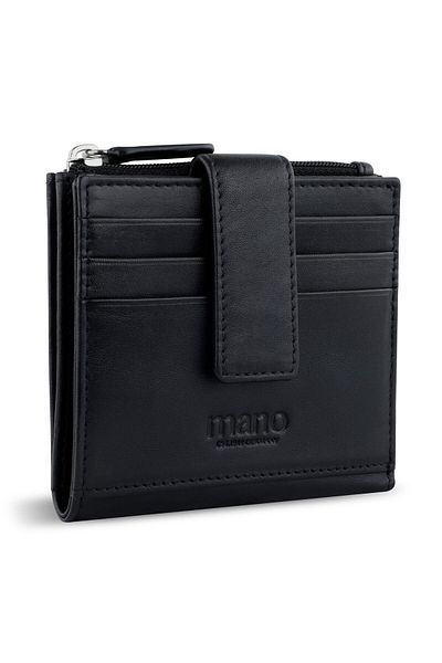 MANO Don Andrea Credit card case RFID protection Leather 10 cm