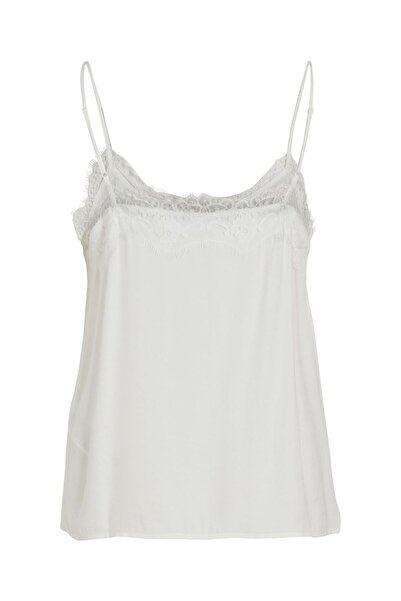 VILA Trägertop Spitzenbesatz