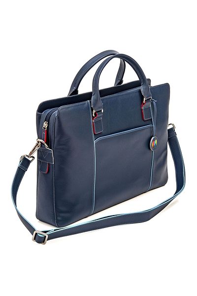 Mywalit Aktentasche Leder 40 cm Laptopfach
