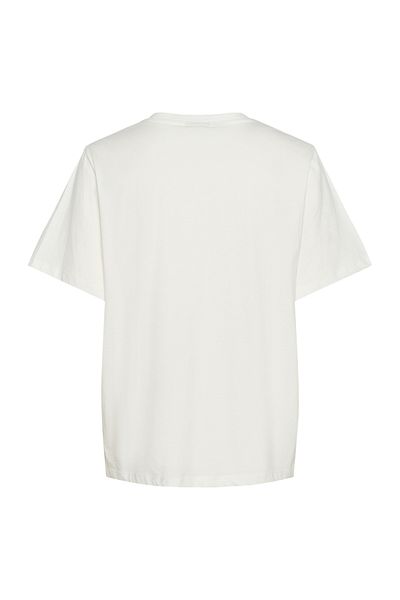 PIECES PCMILKA SS EMB TEE PA