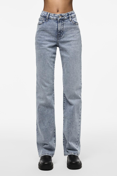PIECES PCKELLY MW STRAIGHT JEANS LB302 NOOS