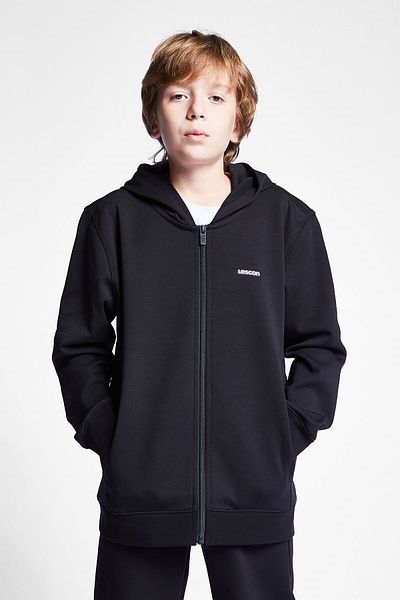 Lescon Children's Zippered Hooded Sweatshirt 24s-3226-24b