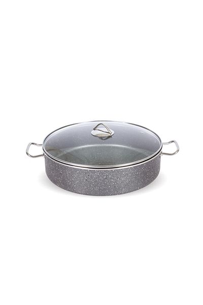 FMS Granite Industrial Flat Pot 40 Cm