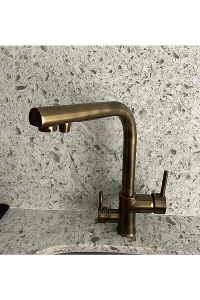 Nobel Mix Purified Sink Faucet Antique Yellow