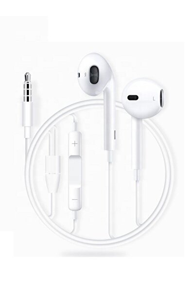 MOBİL GO Xiaomi Uyumlu Silikonsuz Kablolu 3,5 Mm Aux Kulakiçi Kulaklık