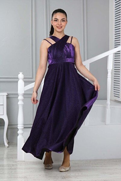 Jannock Cocuk Uzun  Elbisesi9 Yaş-10 Yaş-11 Yaş-12 Yaş-13 Yaş