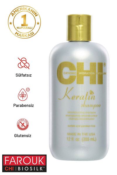 Chi Sulfate-Free Keratin Shampoo 355 ml