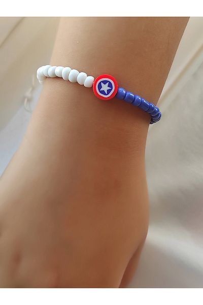 Amabel Jewelerys Captain America Children's Bracelet
