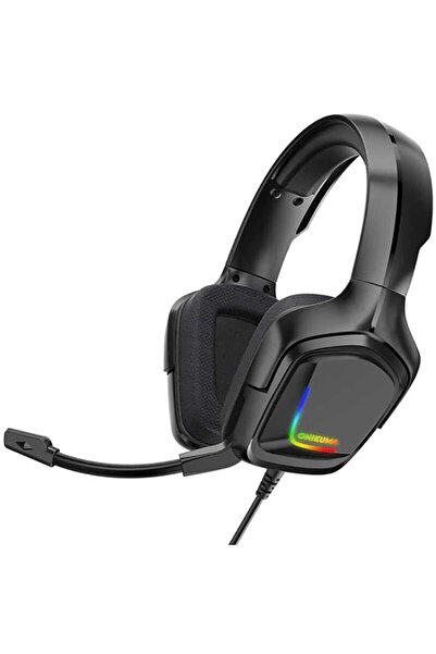 Canpay Kaliteli Kulak Üstü Kafa Üstü Oyuncu Kulaklığı(rgb Işık+kaliteli Abs P...