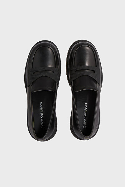 Calvin Klein Platformlu Deri Loafer Ayakkabı YW0YW011200GT AYAKKABI YW0YW01120 0GT