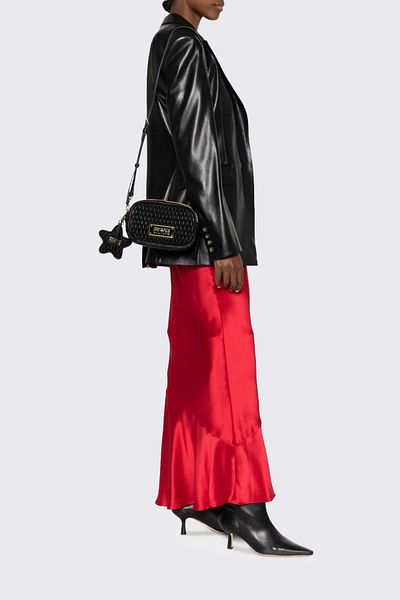 VERSACE JEANS COUTURE Bag with Adjustable and Removable Shoulder Strap with Logo BAG 75VA4BO9 Z